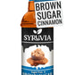 Syruvia Sugar-Free Brown Sugar Cinnamon Coffee Flavoring Syrup 25.4oz - 0 Calories, Kosher, and Gluten-Free. Perfect for Drinks,