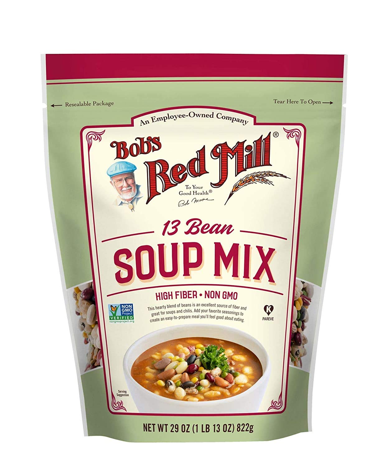 Bob'S Red Mill 13 Bean Soup Mix, 29 Ounce (Pack Of 4)