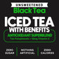 Ryl Unsweetened Black Iced Tea, 12-Pack (16oz), Zero Sugar, Low Carb, Non-GMO, Antioxidant Superblend, Gluten Free, Kosher