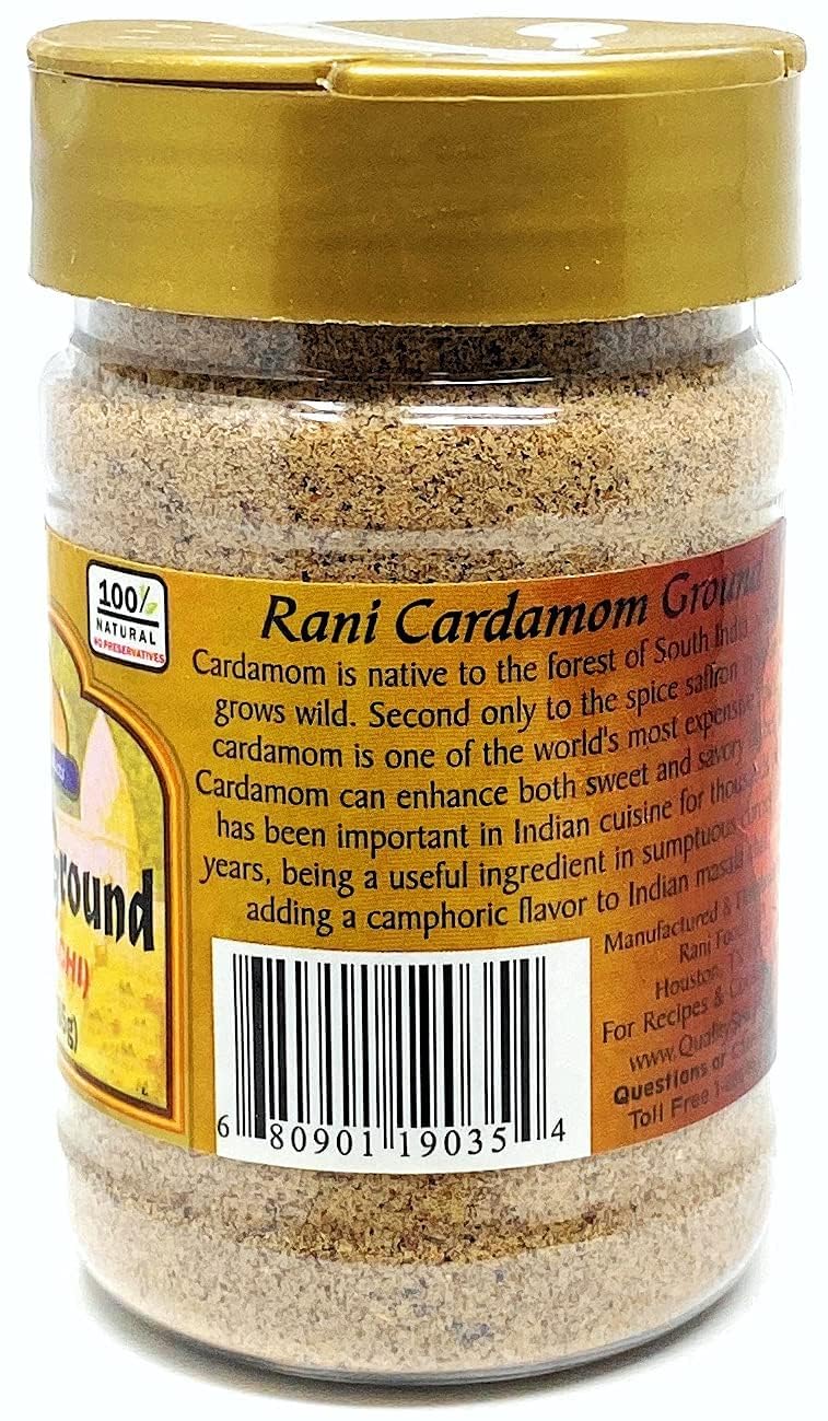 Rani Cardamom Ground Spice, All Natural, Vegan, NON-GMO, 3oz (Pack of 12)