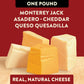 Sargento Natural 4 Cheese Mexican Shredded Cheese, Fine Cut, 16 oz
