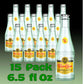 Topo Chico Natural Mineral Water Imported from Mexico 6.5 fl oz Glass Bottle 15 Pack