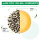 Teabox Enhanced Darjeeling Green Tea With Natural Peppermint Leaves |100% Whole Leaf & 0% Bitterness | Green Tea From The Himalayas | 25 Tea Bags (Low Caffeine)