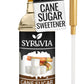Syruvia Cane Sugar Sweetener Syrup - Cane Sugar Sweetener Coffee Syrup Flavor, 25.4 fl oz, Kosher, Gluten Free, Perfect for Coff