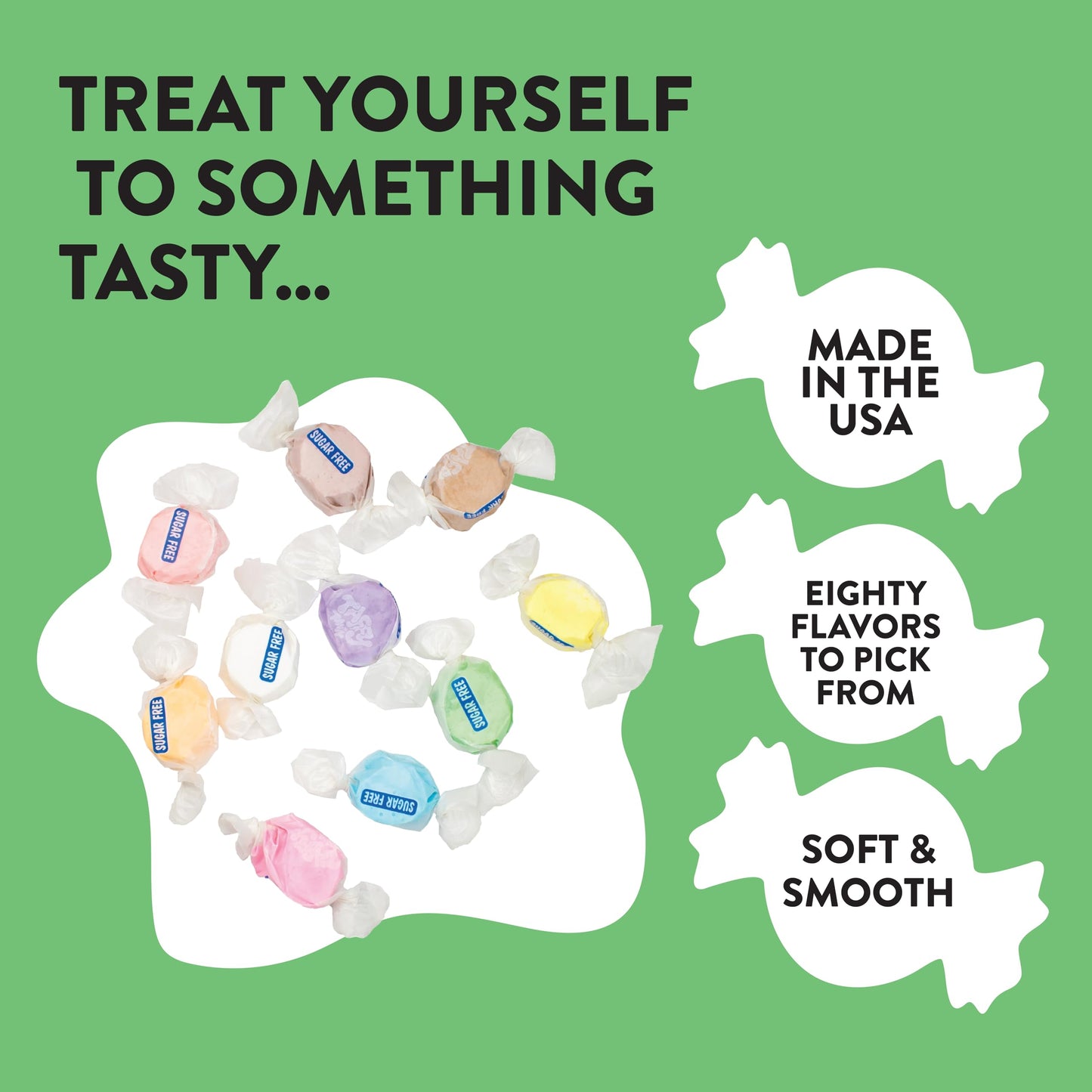 Taffy Town Sugar Free Candies, Lite, 5.0 Pound