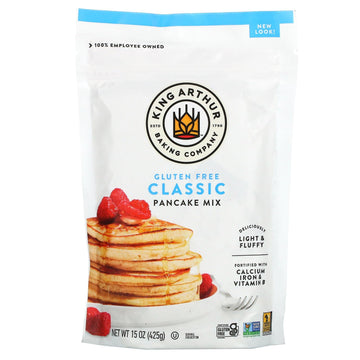 King Arthur Baking Company Classic Pancake Mix, Gluten Free, 15 oz (425 g)