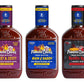 Famous Dave's BBQ Variety Pack With Devil's Spit, Sweet & Zesty and Rich & Sassy, Grill, Smoke, Bake, 20 Ounce 3-Pack