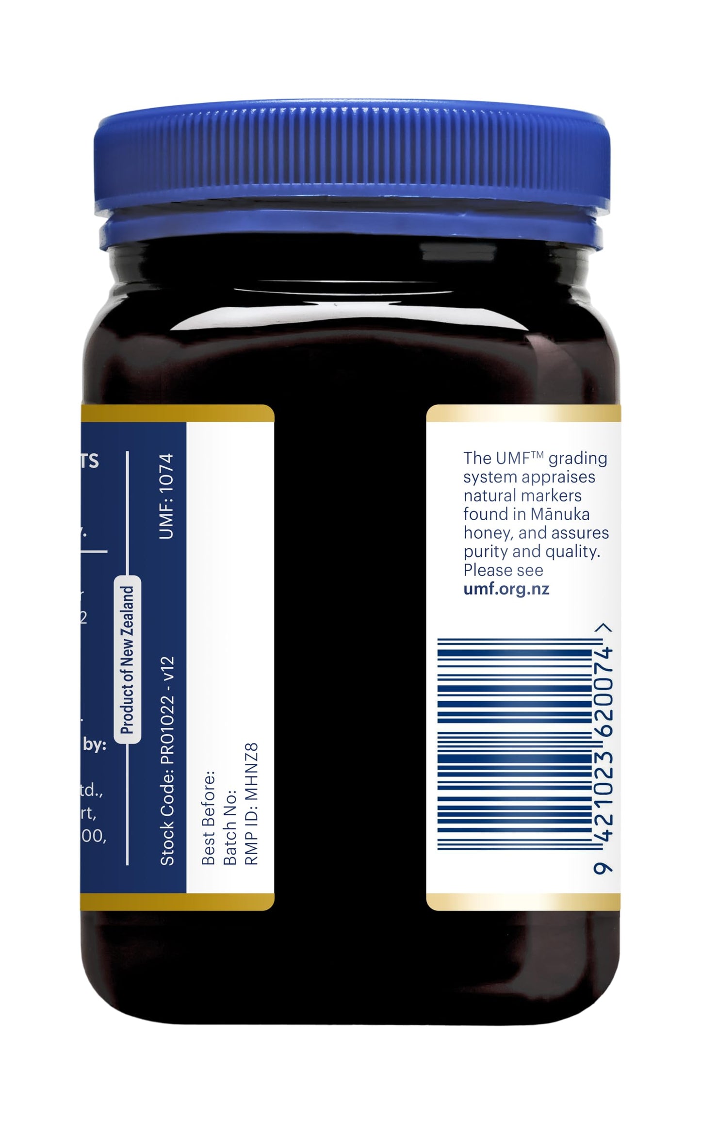 Manuka Health UMF 13+/MGO 400+ Manuka Honey (500g/17.6oz), Superfood, Authentic Raw Honey from New Zealand