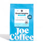 Joe Coffee Company - Great Heights Whole Bean Specialty Coffee, 12 oz Bag | NYC Roaster, Rainforest Alliance Certified, Kosher, 