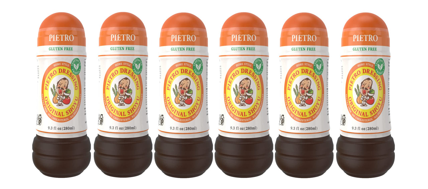 Pietro Dressings Original Salad Dressing, 9.3 Oz. - Natural, Delicious Marinade For Vegetables, Pasta Salads, Beef, Pork, Seafoo