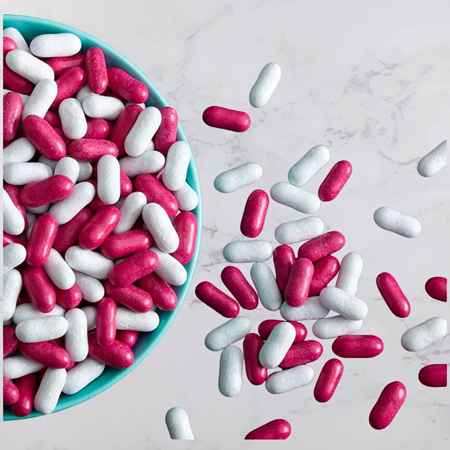 Good & Plenty Licorice Soft and Chewy Candy - 4 Pounds (64oz), Fat Free, Pink & White Candy Pills, Ideal for Gumball Machine or