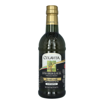 Colavita Premium Italian Extra Virgin Olive Oil 1L (34Fl Oz) Plastic Bottle