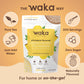 Waka Coffee Instant Tea - Unsweetened Pineapple Flavored Green Tea Powder - 4.5 oz Bulk Bag - 100% Tea Leaves
