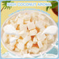 Generic Dried Coconut Chunks, Unsweetened Crunchy Coconut Strips, 7oz, Vegan, No Additives, Resealable Bag