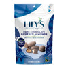 LILYS Dark Chocolate Style, Free of Added Sugar Covered Almonds Bags, 3.5 oz (3 count)