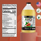 Avo Made For Great Cooking Organic Peanut Oil Half Gallon - Perfect For Cooking & Deep Frying - Ideal For Chefs, Moms, And Grill