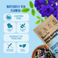 KHWANS TEA Butterfly Pea Flower Tea - Herbal, Caffeine-Free, 1.80 Ounce (50g) Pack