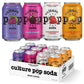 Culture Pop Soda  Most Loved Variety Pack  Probiotic Low Sugar Soda  Sparkling Juice Alternative  Non-GMO  Kosher  Gluten-Free  No Stevia (12pk)