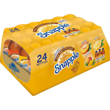 Snapple Iced Tea Variety Pack, 20 Fl Oz (Pack Of 24)