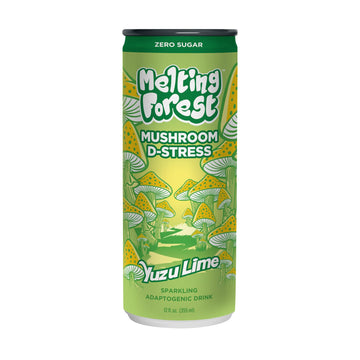 Melting Forest Mushroom D-Stress Drink - Reishi & Lion'S Mane - Stress Relieving & Focus - Cognitive Function & Mental Clarity -