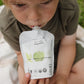 White Leaf Provisions Organic Baby Food Pouches - USDA, GMO & BPA Free Squeezable Toddler Snacks - 24 x 90 grams (24 Pouches, Pe
