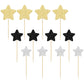 Gyufise 42Pcs Star Cupcake Toppers Glitter Assembled Twinkle Star Cupcake Picks Wedding Engagement Bridal Shower Birthday Party