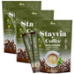STAYVIA COFFEE Stevia Instant Coffee Packets - Sugar-Free & Low Calorie - 90 Sticks (0.34oz) - Plant-Based Sweetener