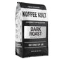 Koffee Kult Dark Roast Whole Bean Coffee - Small Batch Gourmet 100% Arabica - 5 Pound Pack