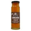 Honey Feast Organic Cinnamon Honey - Raw And Cold Packed - 12 Ounces - Small Batch Beekeeper Honey