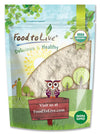 Food to Live Organic Cassava Flour, 1 Pound - Non-GMO, Raw Yuca Root Powder, 100% Pure, Kosher, Vegan Superfood, Paleo, Bulk, Wh