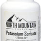 North Mountain Supply Potassium Sorbate Stabilizer - 2 Ounce Jar - Food Grade - Model Sorbate-2oz