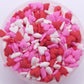 NCS Mini Red, White and Pink Heart Edible Sprinkles, 8 ounces - Great for Cupcakes, Cookies, Cakes, Cakes Pops