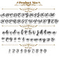 Jspupifip Acrylic Cake Toppers Set, 64 Pcs Mirror Alphabet & Numbers 0-9, Black, Model NQNODJAC9169, Wedding & Party Supplies