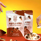 Just The Fun Part, Bite-Size Crispy Mini Waffle Cones With Enhanced Belgian Chocolate, Great For Snacks, Dessert, Grab & Go - Kosher, Milk Chocolate (Pack Of 6)