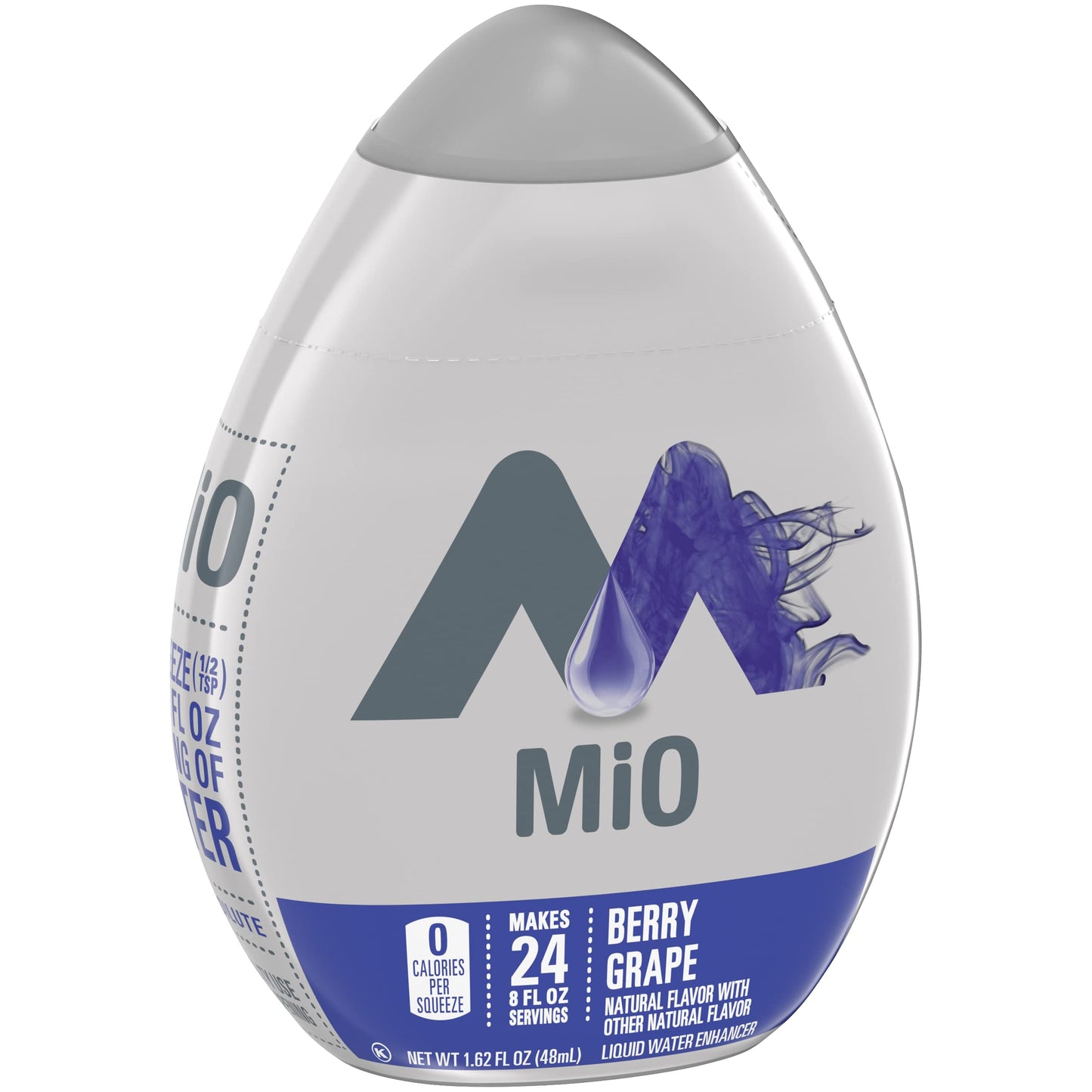 Mio Liquid Water Enhancer, Berry Grape, 1.62 OZ (Pack of 4)
