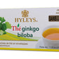 Hyleys Ginkgo Biloba Green Tea - Brain Support Blend With Citrus - 100% Natural, Gluten-Free, Non-Gmo, Memory & Focus Tea - 25 T