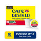 Caf   Bustelo Espresso Style Dark Roast Coffee, Keurig K-Cup Pods, 10 Count Box