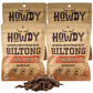 Howdysnax Biltong Chili Bites – 4 Pack (16 Oz Total) – Bulk Spicy Beef Snack • High-Protein • Keto & Paleo • No Preservatives • Made In Usa