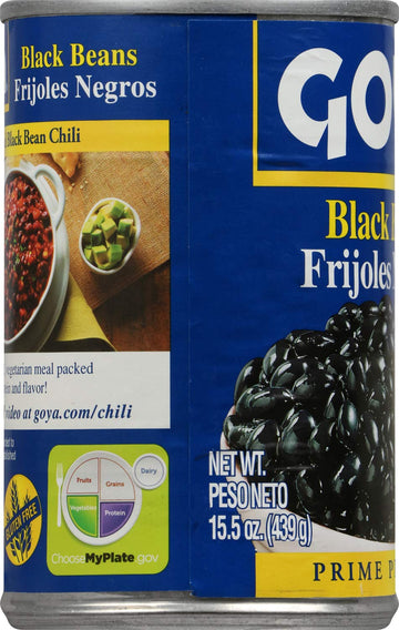 Goya Black Bean, 15.5000-Ounce (Pack of 12)