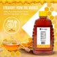 Dependable Food Raw Honey - 32 Oz. Squeeze Bottle - 100% Pure, Raw, All Natural, Wildflower Honey - Hive To Bottle
