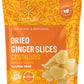 Herbaila Dried Crystallized Ginger Slices 16 Oz. Unsulphured Dried Ginger Candy, Crystalized Ginger Pieces. All Natural, Non-Gmo