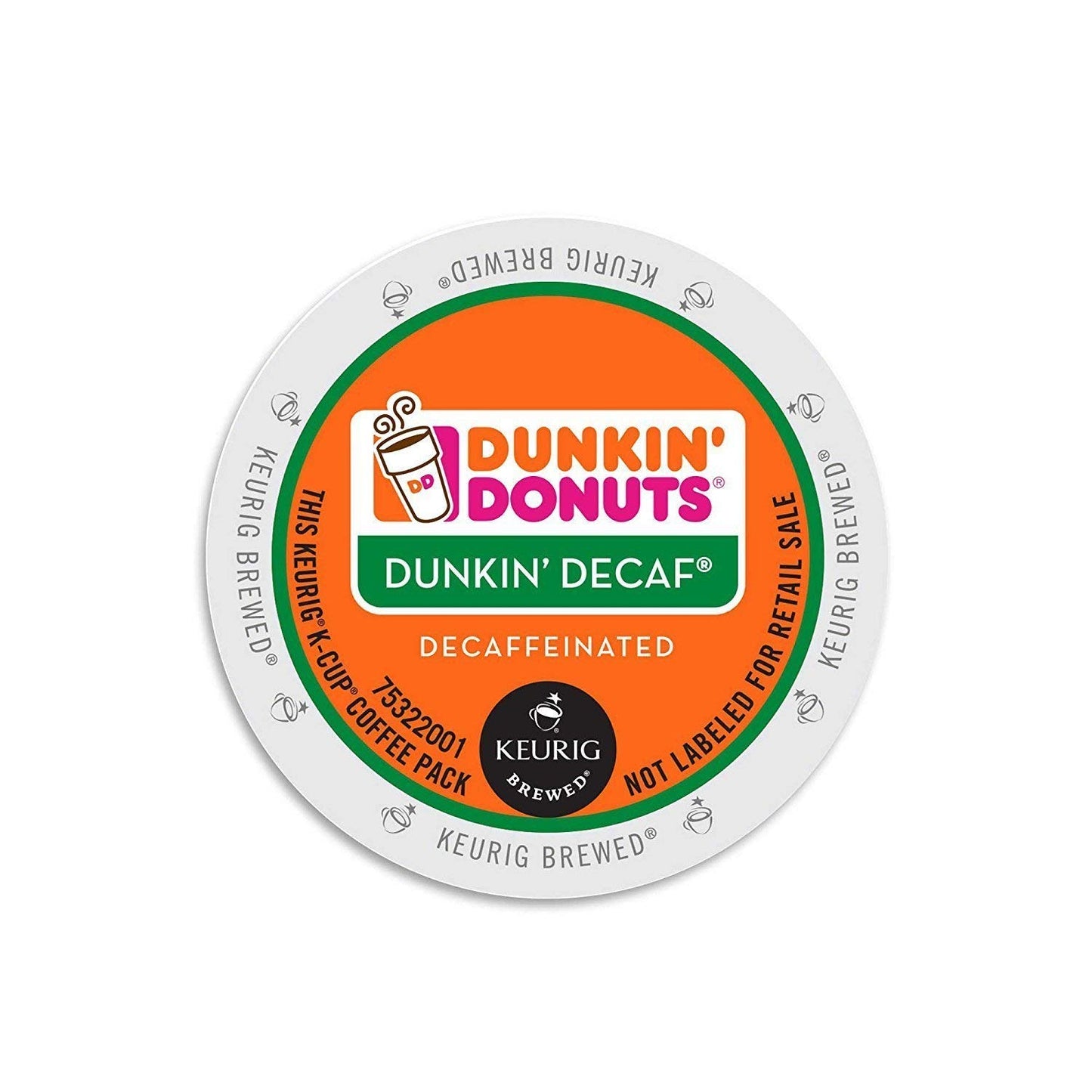 Dunkin Donuts Decaf Coffee K-Cups, 24 Count (Pack of 4), Coffee Flavor, Total 96 Count