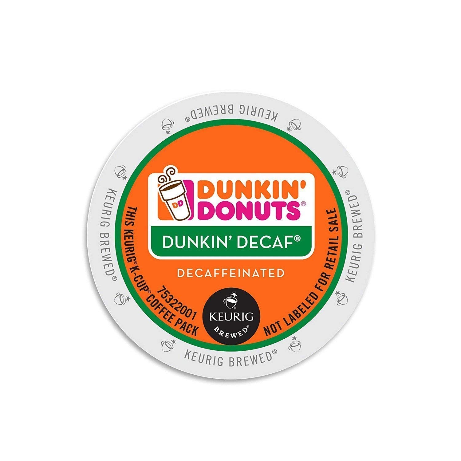 Dunkin Donuts Decaf Coffee K-Cups, 24 Count (Pack of 4), Coffee Flavor, Total 96 Count