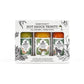 Queen Majesty Hot Sauce Sampler - Mini 2 oz (Pack of 3) - Jalapeño, Scotch Bonnet, Red Habanero - All Natural, Vegan, Gluten Free