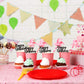 Donoter 24 Pcs Happy Birthday Cupcake Toppers Cake Picks For Birthday Party Decoration Supplies (Black)