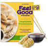 Feel Good Foods Vegetable Potstickers 10oz Frozen Dumplings with Tamari Dipping Sauce, Gluten Free