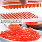 Caviar Maker Box, Spherification Dropper, Molecular Gastronomy Kit, 96 Holes Roe Sauce Dispenser Strainer Tools With Caviar Spoo