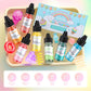 Oil Based Food Coloring For Chocolate Macaron Oil Edible Food Dye Set For Baking Royal Icing Cookie Supplies Gluten Free 7X6Ml F