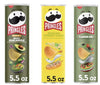Pringles Potato Chips Trio Variety Set 5.5oz - 3 cans (Spicy Guacamole, Mexican Street Corn, 7-Layer Dip)