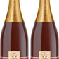 Tuscanini Sparkling Rose Grape Juice, Non-Alcoholic Celebration Drink, 25.4oz (2 Pack)